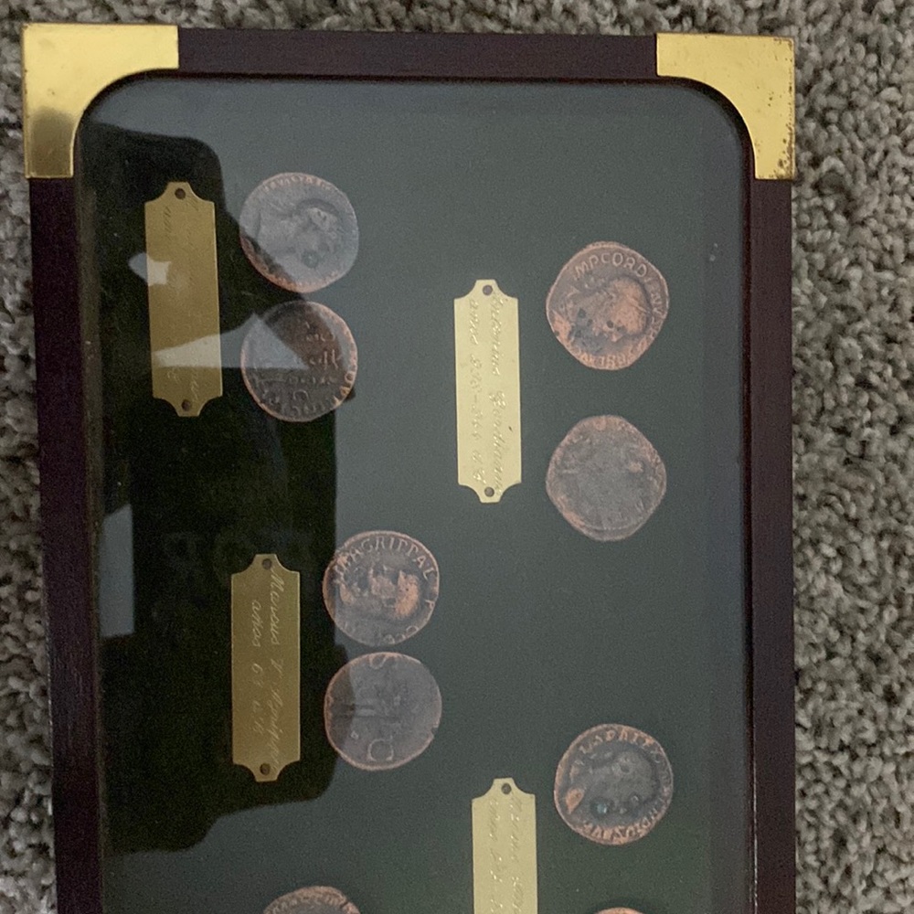 Ancient Roman Coins Dating Back to 62 A.D